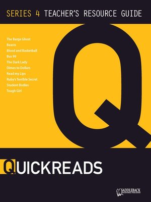 cover image of QuickReads Series 4 Teacher's Guide
